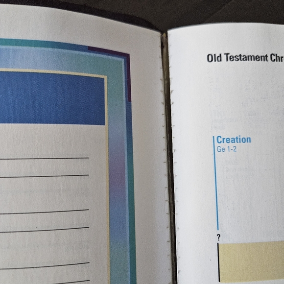 The NIV Study Bible Zondervan Red Letter Edition Bonded Leather with Tabs - Picture 8 of 10